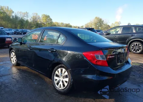 2012 Honda Civic Lx from USA, damaged, VIN 19XFB2F51CE007439